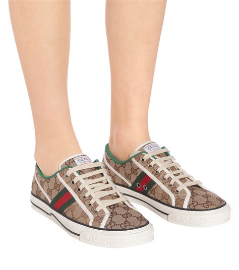 gucci tiger women's tennis 1977 sneaker|gucci tennis 1977 canvas sneakers.